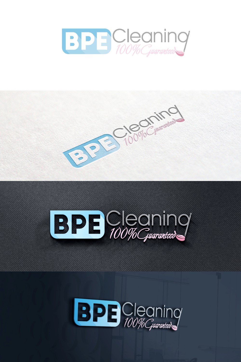 Diseño de Logo por DG para BPE Cleaning | Diseño #10357772