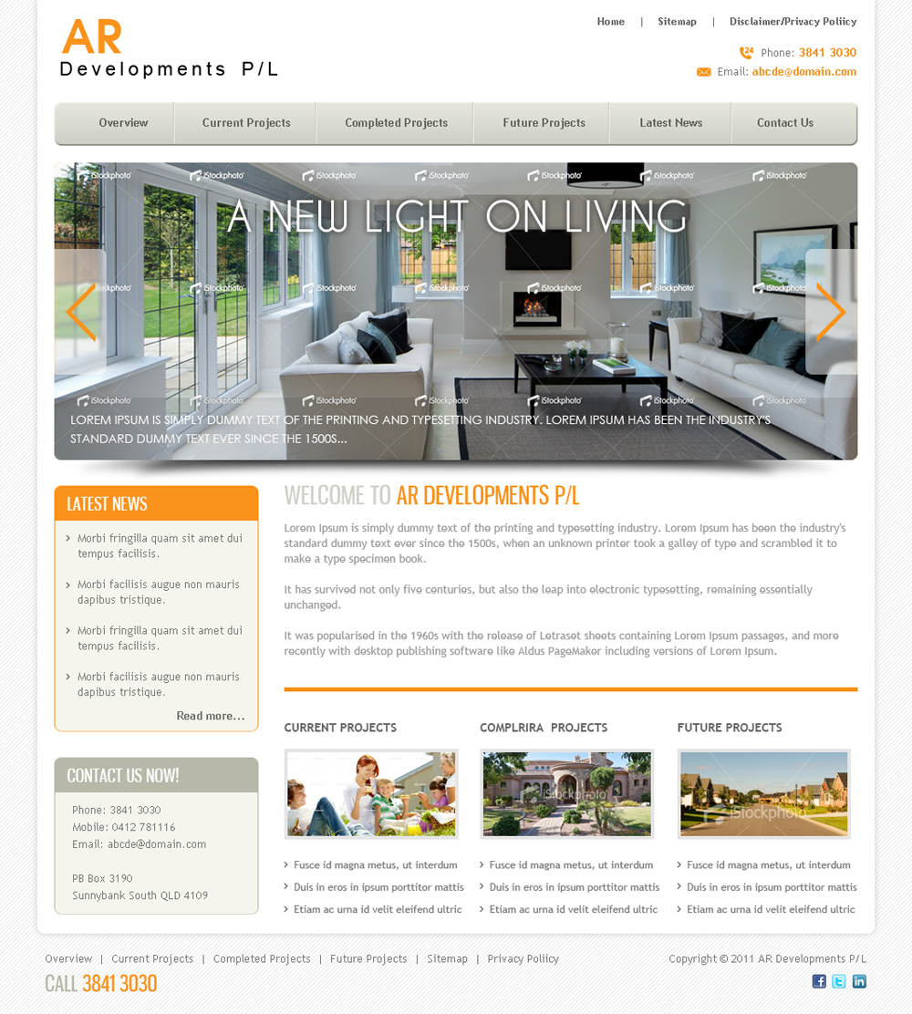 Wordpress Design by Mayank Patel for this project | Design #449024