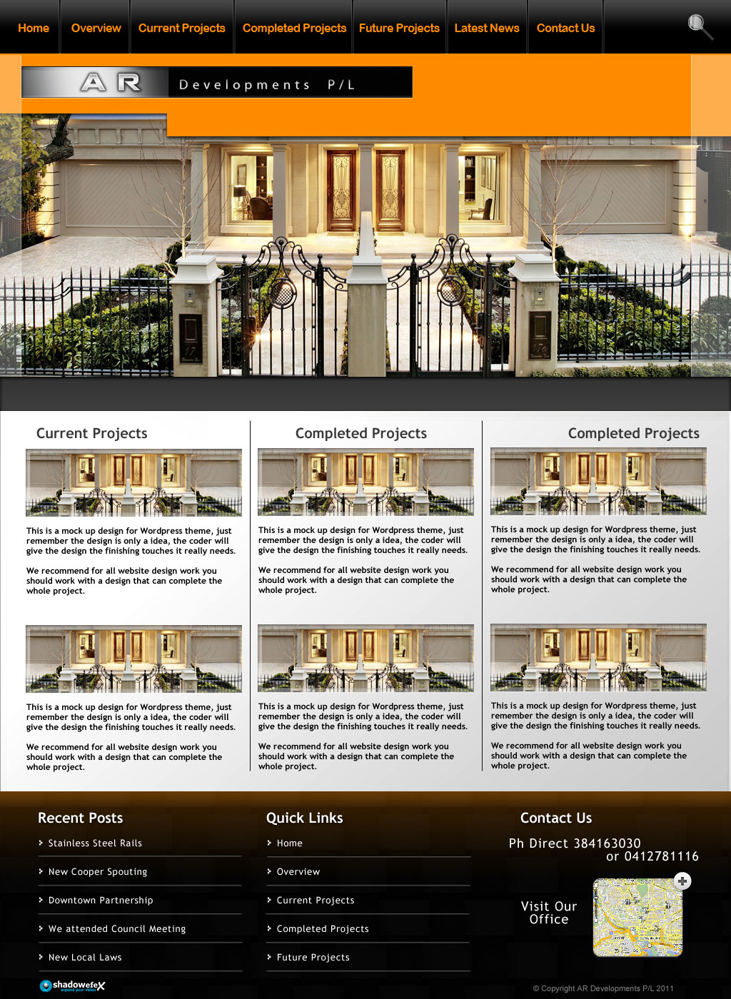 Wordpress Design by Shadowefex for this project | Design #448358