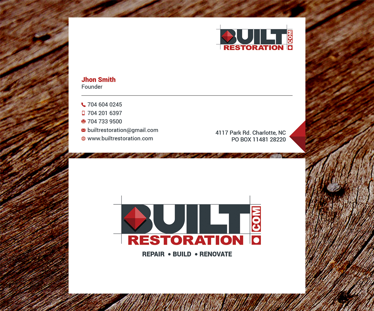 Business Card Design by SS_Designs for this project | Design #10515109