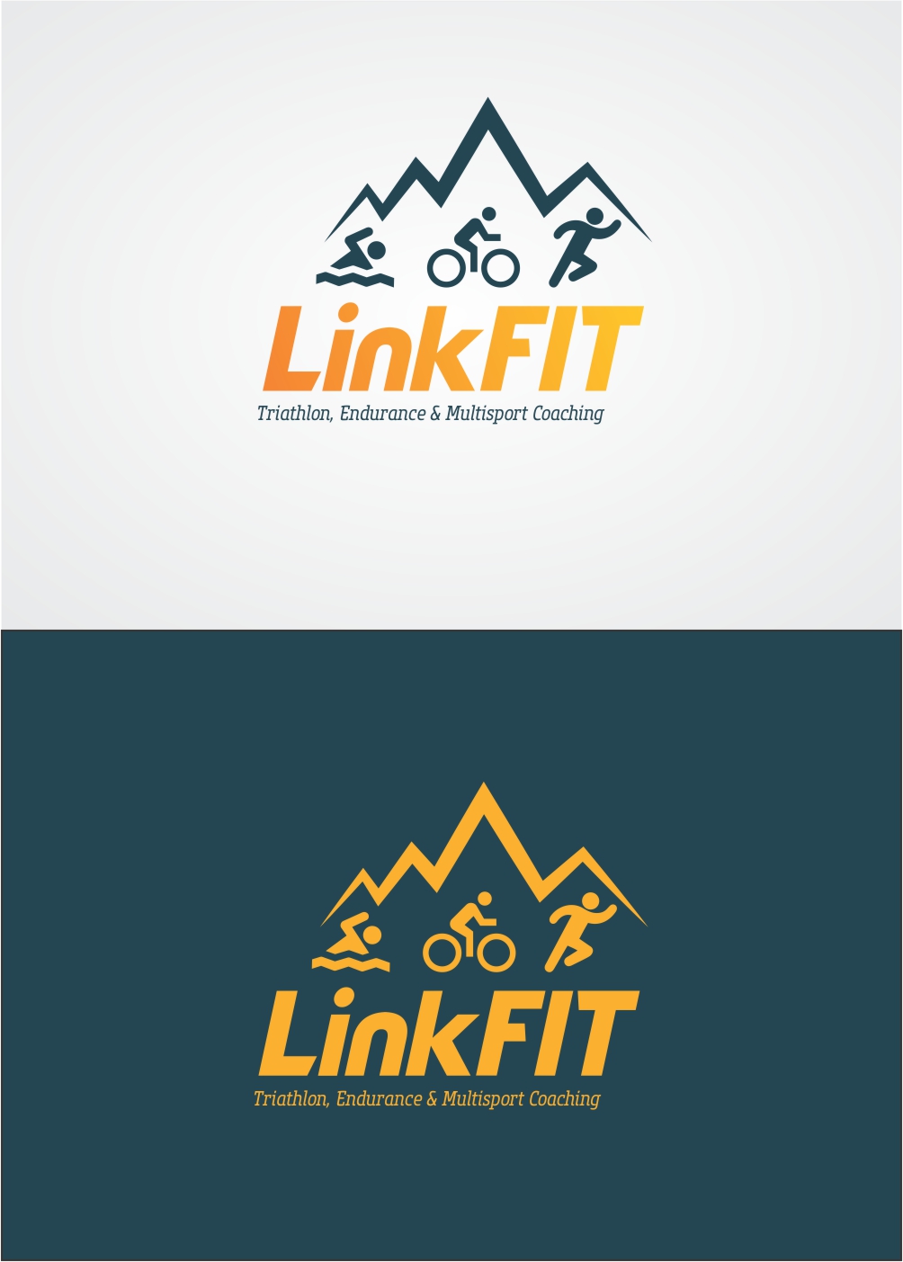Diseño de Logo por Ghetto para LinkFIT | Diseño #10807595