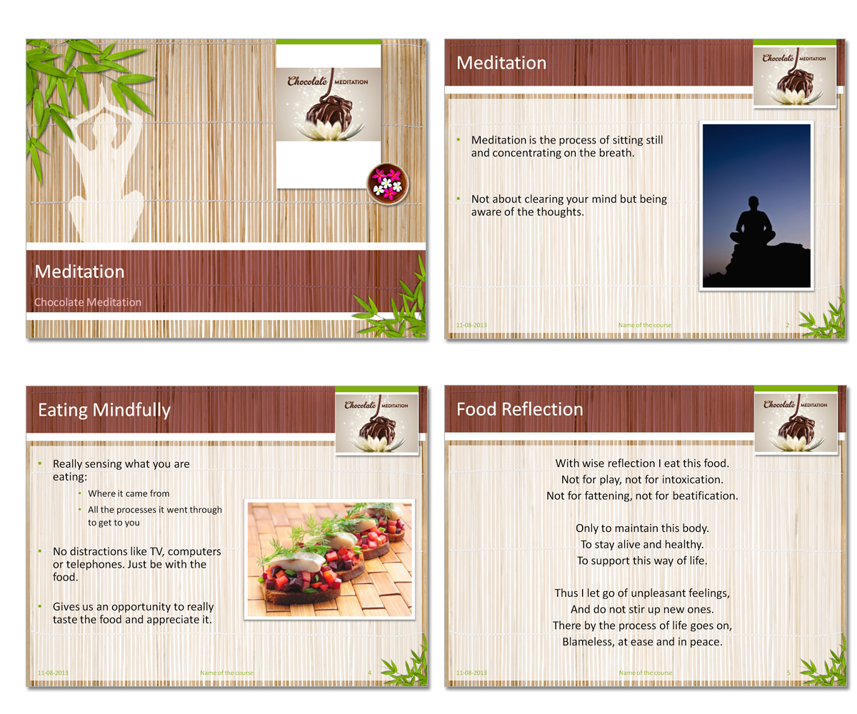 PowerPoint Design by Carla T. for Wide Open Road Wellness | Design #2205974