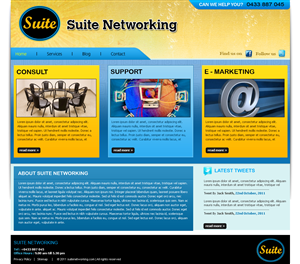 IT Consultancy Needs Daring Webpage (uncoded) | Web-Design von Expert Designer
