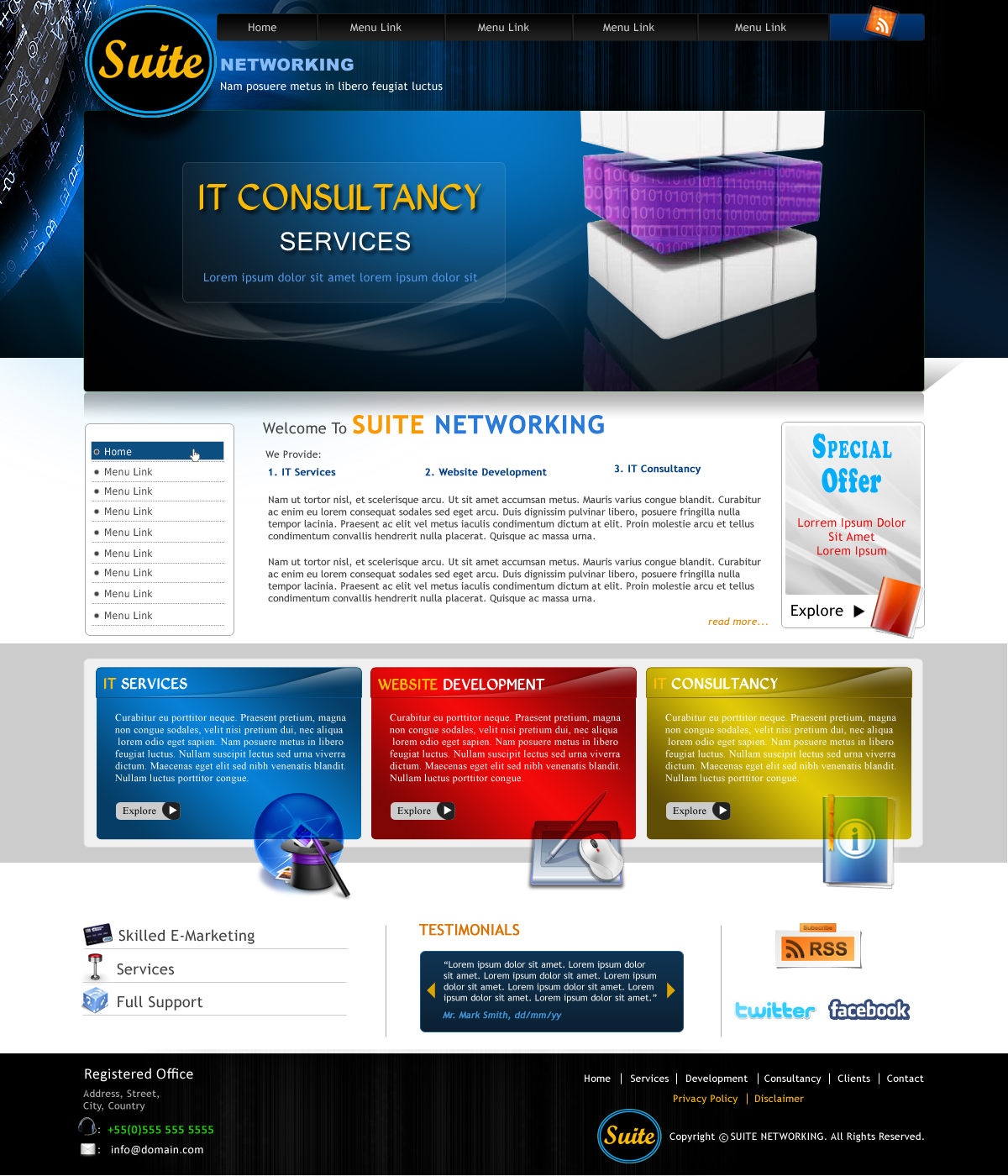 Web Design by D...Design for this project | Design #463786