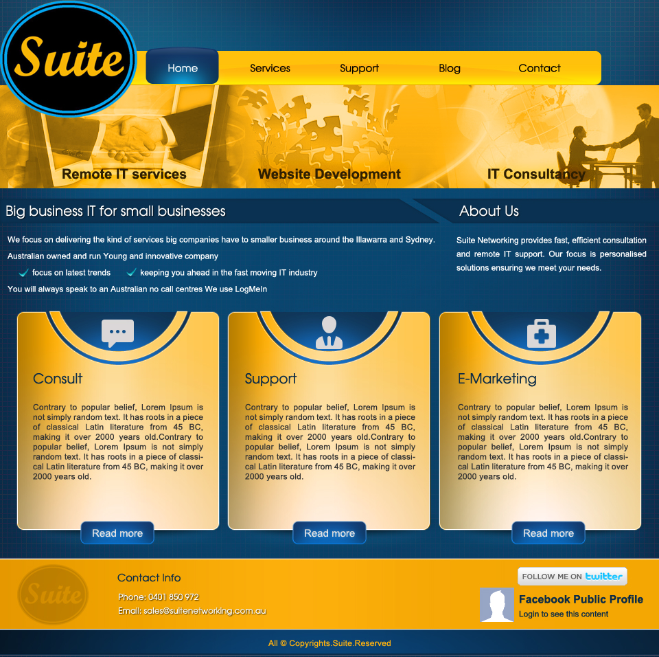 Web Design by pb for this project | Design #460030