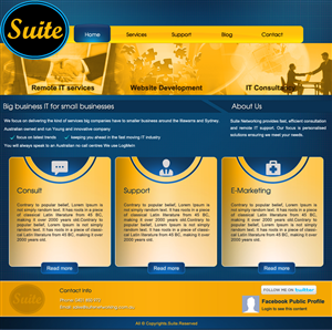 Web Design par pb pour ce projet | Design : #460030
