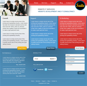 Web Design par pb pour ce projet | Design : #460421