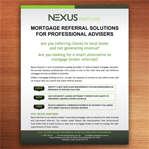 Flyer Design by georgy55ke for Nexus Partners | Design: #2229521