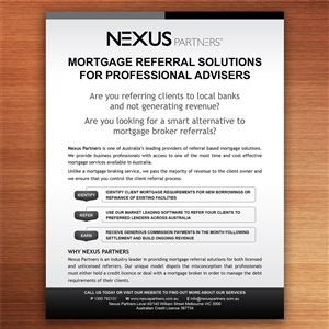 Flyer Design by georgy55ke for Nexus Partners | Design: #2229572