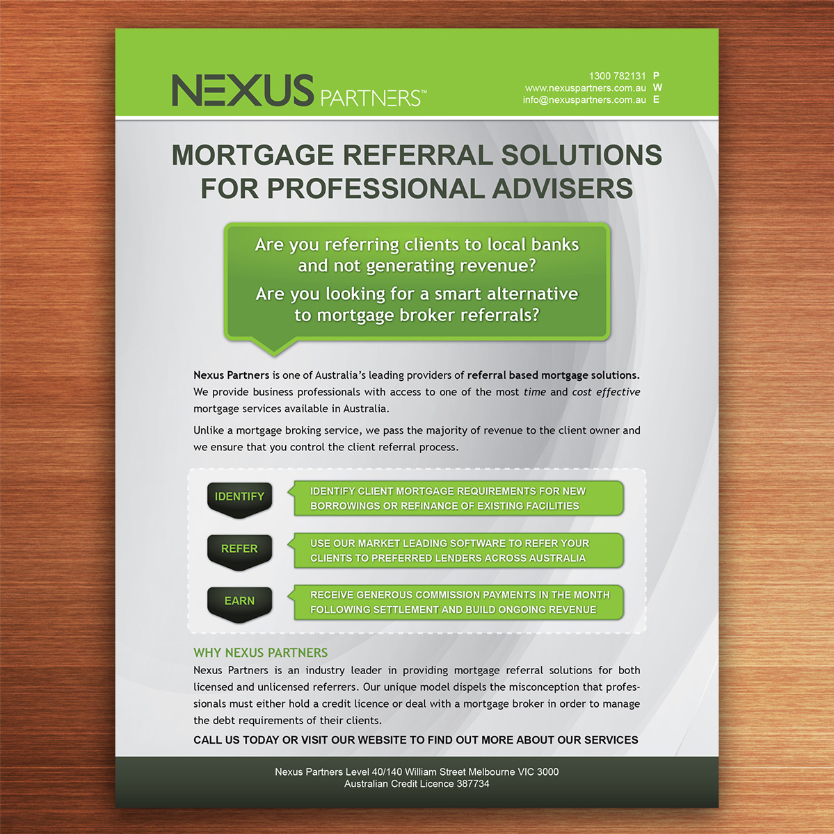 Flyer-Design von georgy55ke für Nexus Partners | Design #2229861
