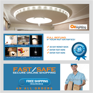 Banner Ad Design by diRtY.EMM for Ozlighting.com.au | Design: #456864
