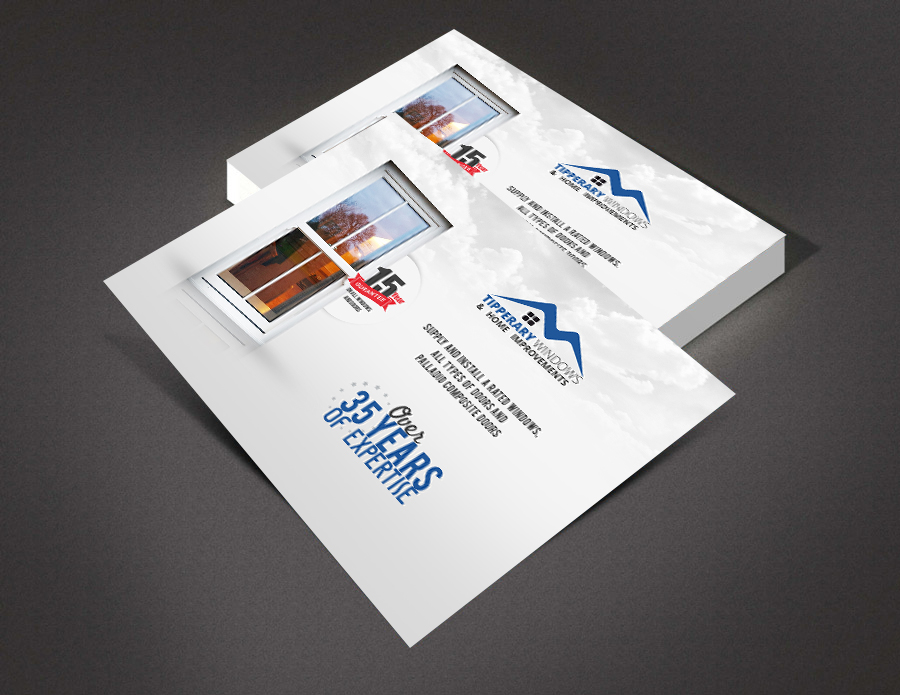 Flyer Design by ColorDrops for Tipperary Windows & Home Improvements | Design #10350819