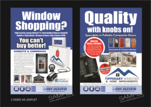 Flyer Design by the artworks for Tipperary Windows & Home Improvements | Design #10352359