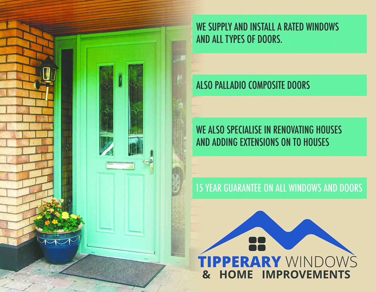 Diseño de Flyer por Reuben para Tipperary Windows & Home Improvements | Diseño #10350198