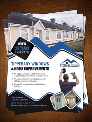 Flyer Design by creative.bugs for Tipperary Windows & Home Improvements | Design: #10348222