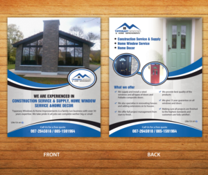 Flyer Design by aspiremedia for Tipperary Windows & Home Improvements | Design: #10355200