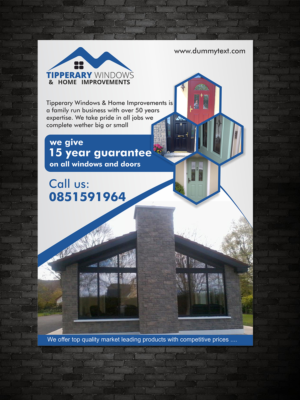 Flyer Design by ecorokerz for Tipperary Windows & Home Improvements | Design #10350690