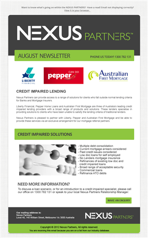 Diseño Gráfico por Sucre para Nexus Partners | Diseño: #2229436