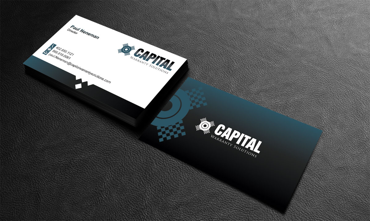 Business Card Design by jetweb for Capital Warranty Solutions | Design: #10359485
