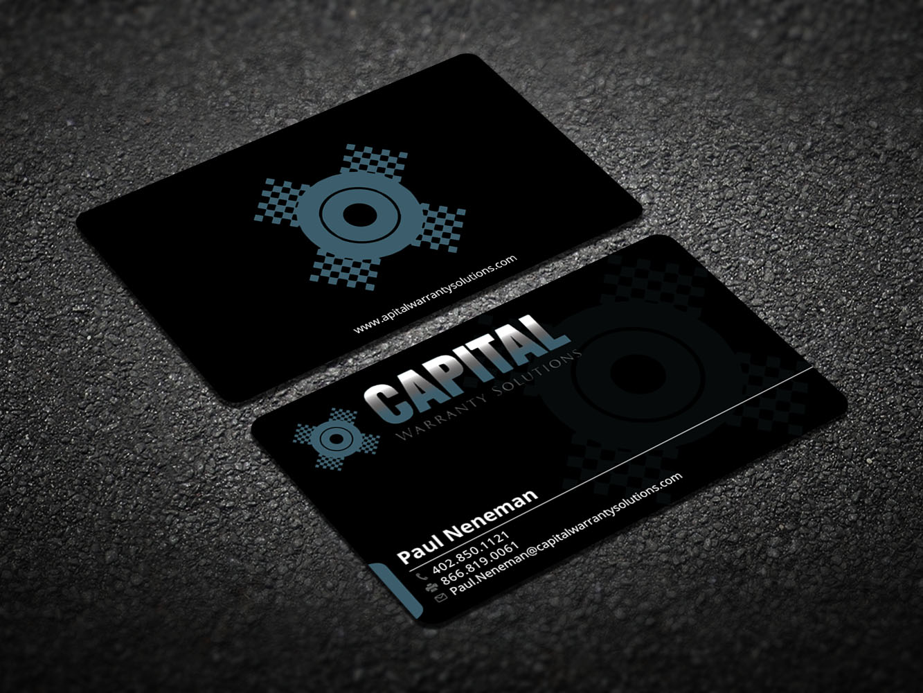 Design de Carte de Visite par Verified artistry (Design garden) pour Capital Warranty Solutions | Design #10348889
