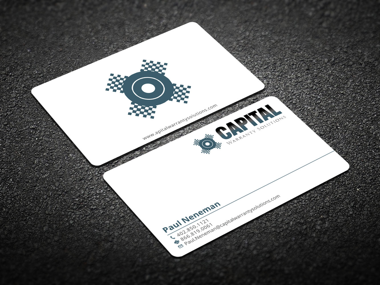 Design de Carte de Visite par Verified artistry (Design garden) pour Capital Warranty Solutions | Design #10348895