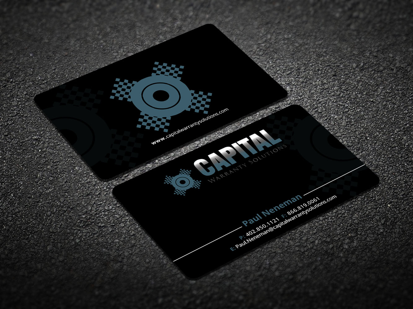 Business Card Design by Verified artistry (Design garden) for Capital Warranty Solutions | Design #10348904