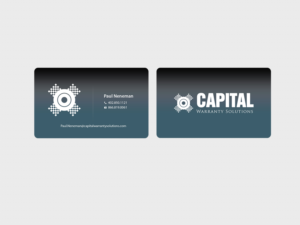 Business Card Design by Creations Box 2015 for Capital Warranty Solutions | Design: #10356087
