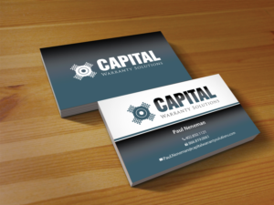 Business Card Design by Creations Box 2015 for Capital Warranty Solutions | Design: #10356088