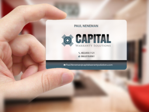 Business Card Design by Creations Box 2015 for Capital Warranty Solutions | Design: #10356089