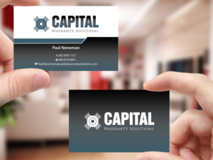 Business Card Design by Creations Box 2015 for Capital Warranty Solutions | Design: #10356096