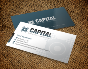 Business Card Design by Brand aid for Capital Warranty Solutions | Design: #10352910