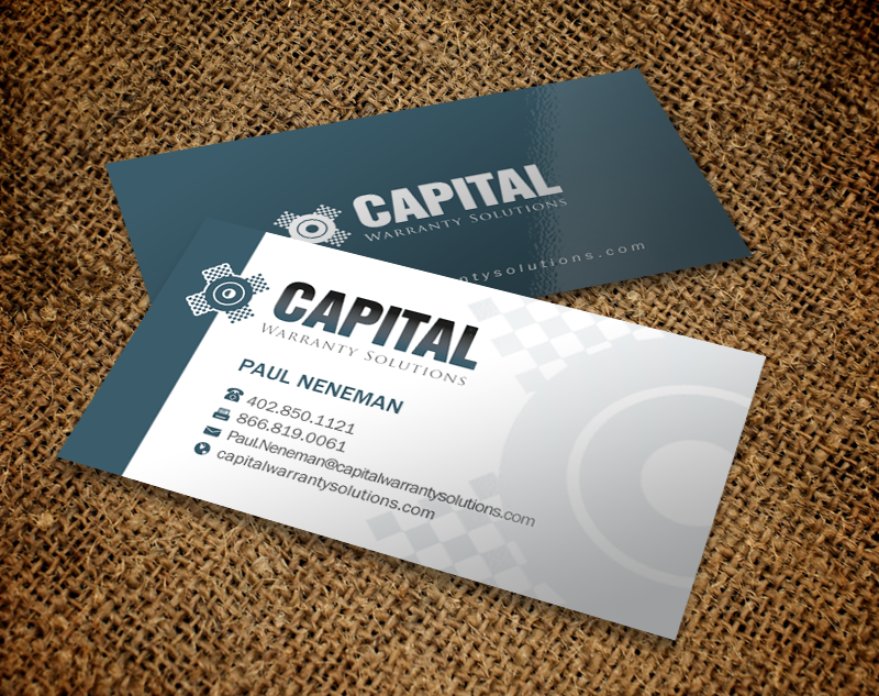 Business Card Design by Brand aid for Capital Warranty Solutions | Design #10352916