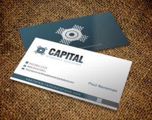 Business Card Design by Brand aid for Capital Warranty Solutions | Design: #10352918