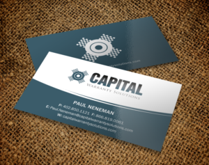 Business Card Design by Brand aid for Capital Warranty Solutions | Design: #10352921