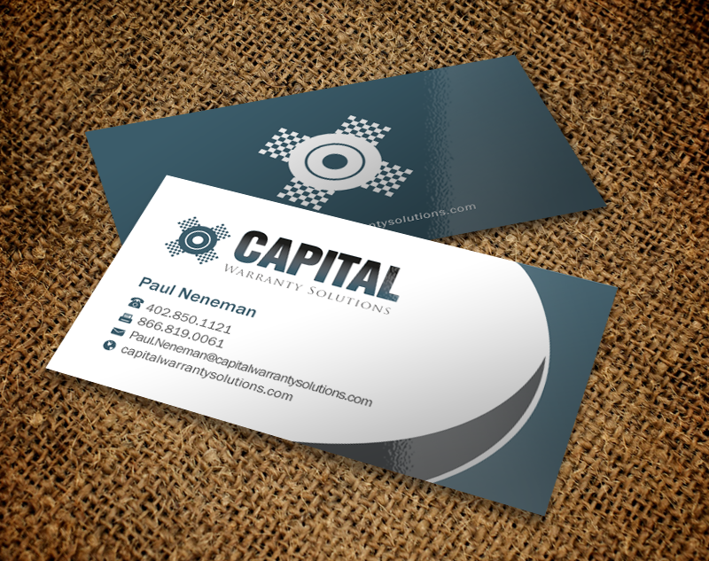Visitenkarten-Design von Brand aid für Capital Warranty Solutions | Design #10361133