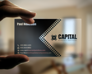 Business Card Design by chandrayaan.creative for Capital Warranty Solutions | Design: #10354612
