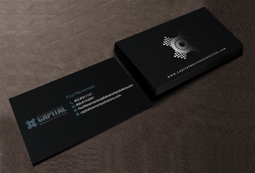 Business Card Design by chandrayaan.creative for Capital Warranty Solutions | Design #10360941