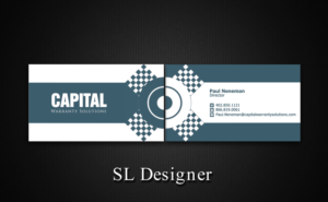 Design de Carte de Visite par SL Designer pour Capital Warranty Solutions | Design : #10349133