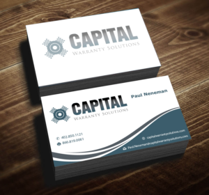 Business Card Design by f9design12 for Capital Warranty Solutions | Design: #10359012