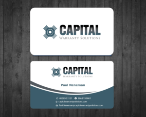 Business Card Design by f9design12 for Capital Warranty Solutions | Design: #10359014
