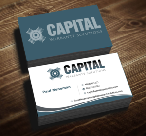 Business Card Design by f9design12 for Capital Warranty Solutions | Design: #10359039