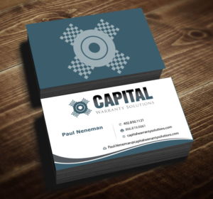 Business Card Design by f9design12 for Capital Warranty Solutions | Design: #10359040