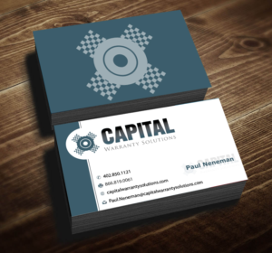 Business Card Design by f9design12 for Capital Warranty Solutions | Design: #10359041