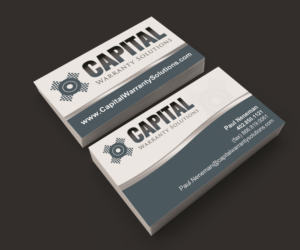 Business Card Design by Wave Creative for Capital Warranty Solutions | Design #10346312