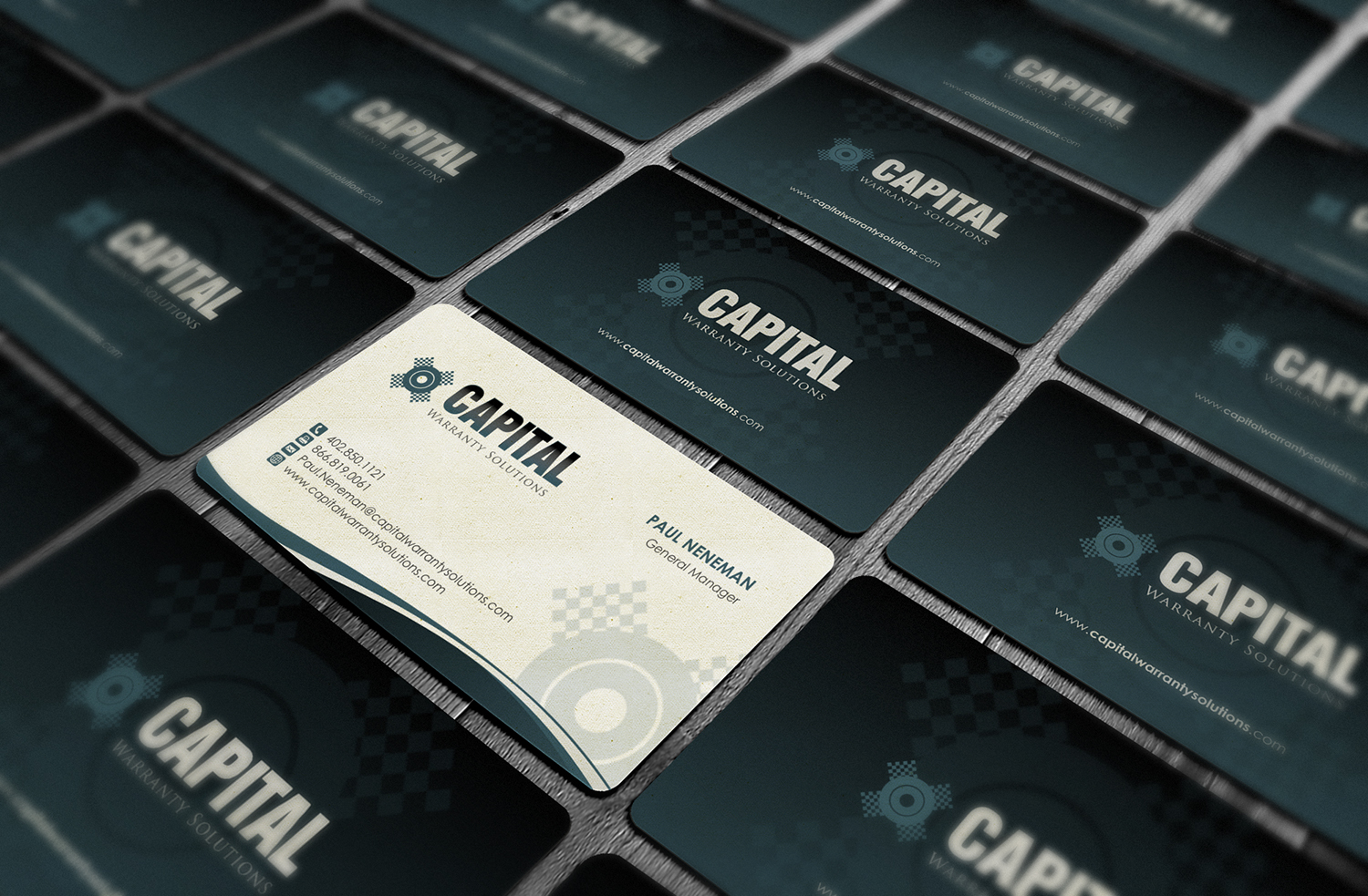 Design de Carte de Visite par logodentity pour Capital Warranty Solutions | Design #10349304