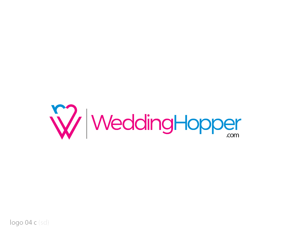 Logo Design by  Esolbiz for Wedding Hopper.com | Design: #10501076