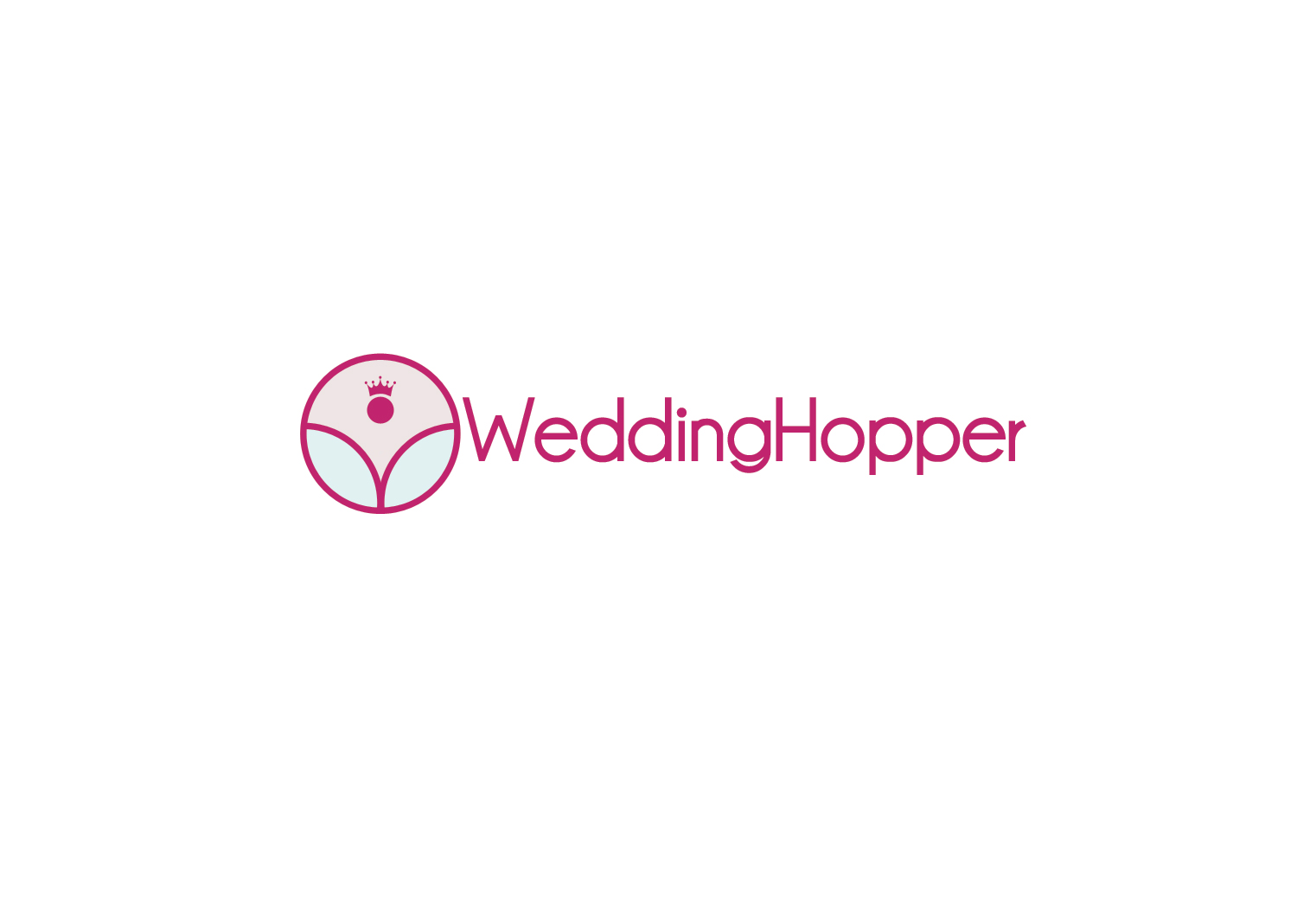 Logo Design by ivo_i_ivanov for Wedding Hopper.com | Design #10360826