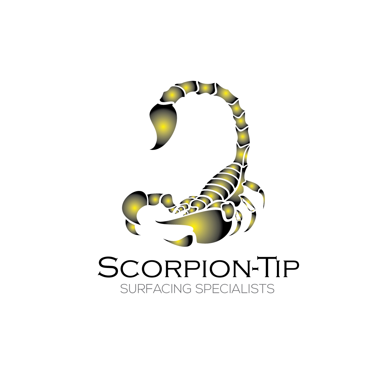 Logo Design by Vexus Graphics for Scorpion-Tip Surfacing Specialists | Design #10357999