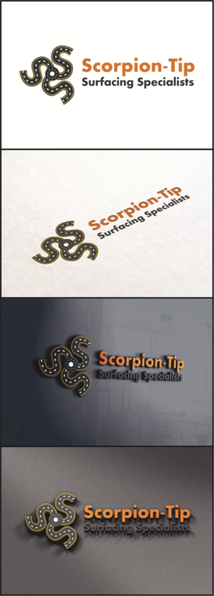 Logo-Design von DG für Scorpion-Tip Surfacing Specialists | Design: #10357712