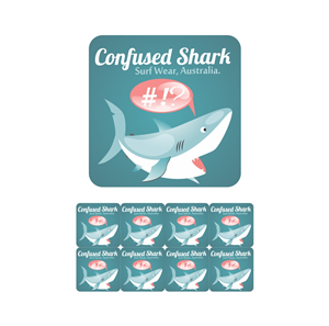 Surf Company sticker design / logo | Sticker Design by Monimonzy